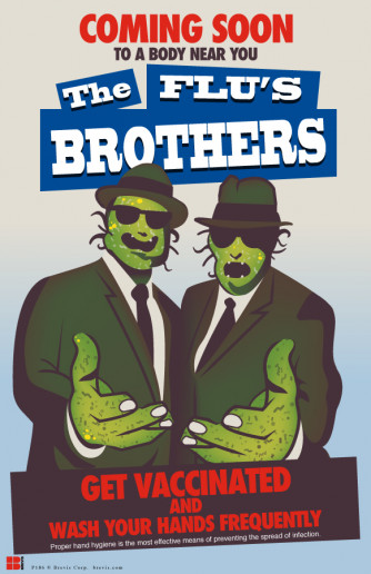Flus Brothers Poster Laminated