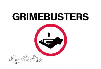 Grimebusters/GermBesters Two-Sided Reminder Card