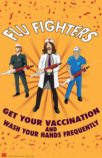 Flu Fighters Poster