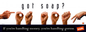 Got Soap? Poster Laminated