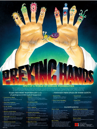 Preying Hands Poster