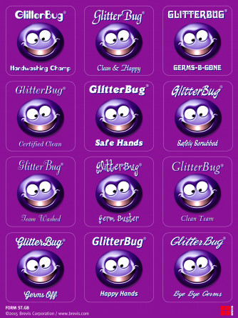 GlitterBug Reward Stickers