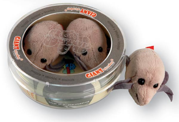 mini microbe stuffed animals