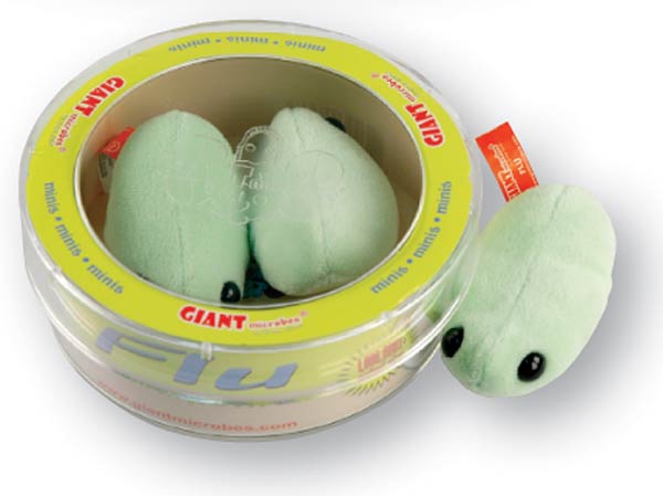 microbial flu plush