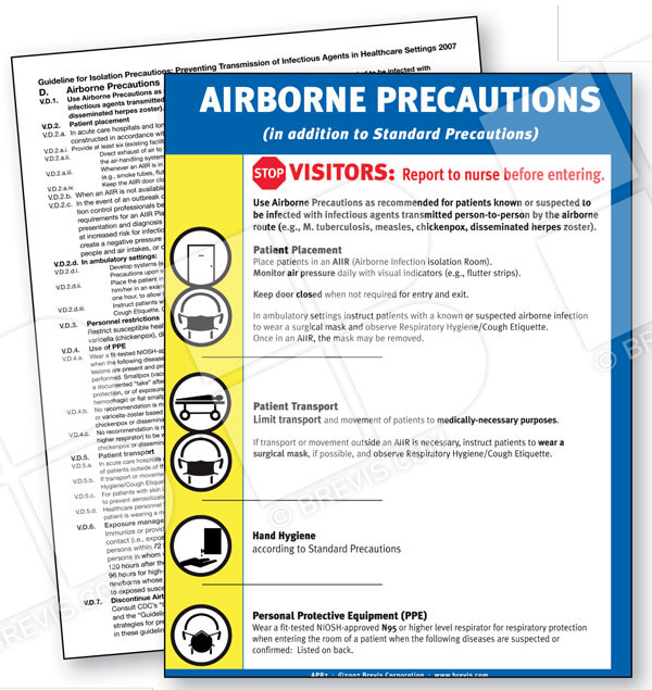 apr7-pl-airborne-precautions-sign-laminated-brevis